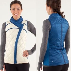 Lululemon “What the Fluff” reversible Vest